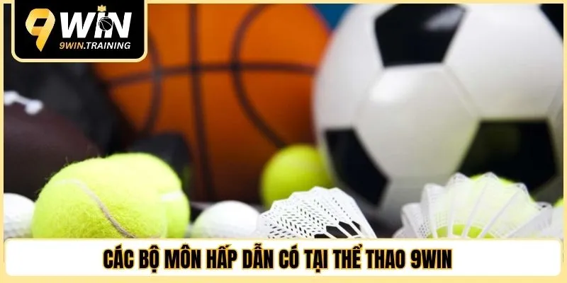 Các bộ môn hấp dẫn có tại thể thao 9WIN