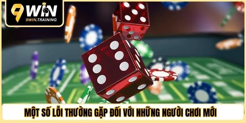 Một số lỗi thường gặp đối với những người chơi mới 